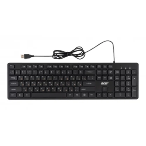Клавиатура Acer OKW122 черный USB Multimedia (ZL.KBDEE.00C) Клавиатура Acer OKW122 черный USB Multimedia (ZL.KBDEE.00C)