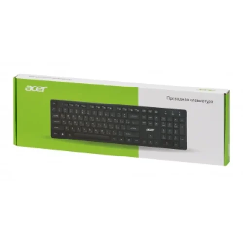 Клавиатура Acer OKW122 черный USB Multimedia (ZL.KBDEE.00C) Клавиатура Acer OKW122 черный USB Multimedia (ZL.KBDEE.00C)