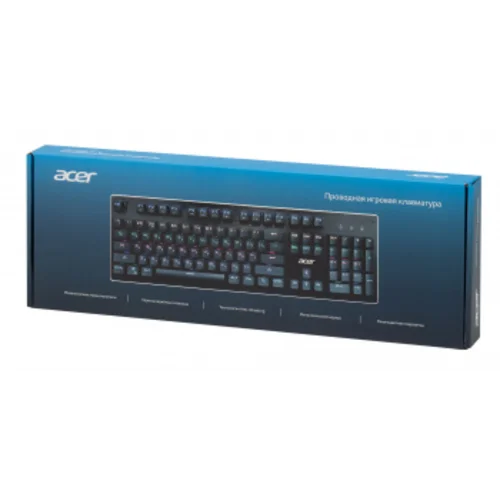 Клавиатура Acer OKW127 механическая черный USB for gamer LED (ZL.KBDEE.00H) Клавиатура Acer OKW127 механическая черный USB for gamer LED (ZL.KBDEE.00H)