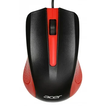 Мышь Acer OMW012 черный/красный оптическая (1200dpi) USB (3but) Мышь Acer OMW012 черный/красный оптическая (1200dpi) USB (3but)