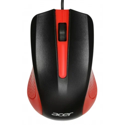 Мышь Acer OMW012 черный/красный оптическая (1200dpi) USB (3but) Мышь Acer OMW012 черный/красный оптическая (1200dpi) USB (3but)