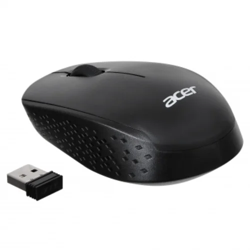 Мышь Acer OMR020 черный оптическая (1200dpi) беспроводная USB для ноутбука (3but) Мышь Acer OMR020 черный оптическая (1200dpi) беспроводная USB для ноутбука (3but)