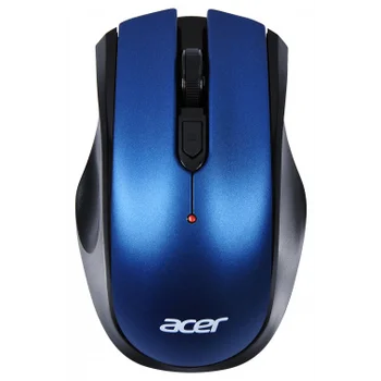Мышь Acer OMR031 черный/синий оптическая (1600dpi) беспроводная USB (3but) Мышь Acer OMR031 черный/синий оптическая (1600dpi) беспроводная USB (3but)