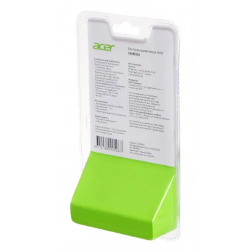 Мышь Acer OMR050 черный оптическая (1600dpi) беспроводная BT/Radio USB (6but)