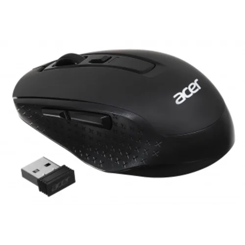 Мышь Acer OMR070 черный оптическая (1600dpi) беспроводная BT/Radio USB для ноутбука (6but)
