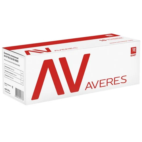 Выключатель автоматический модульный 2п C 32А 6кА AV-6 AVERES EKF mcb6-2-32C-av Выключатель автоматический модульный 2п C 32А 6кА AV-6 AVERES EKF mcb6-2-32C-av