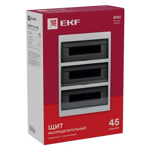 Щит ЩРН-П-45 IP41 EKF pb40-n-45 Щит ЩРН-П-45 IP41 EKF pb40-n-45