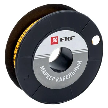 Маркер каб. 1.5кв.мм "6" (к-1000ед) (ЕС-0) EKF plc-KM-1.5-6 Маркер каб. 1.5кв.мм "6" (к-1000ед) (ЕС-0) EKF plc-KM-1.5-6