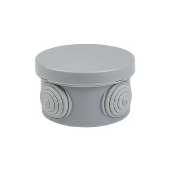 Коробка распаячная КМР-040-038 наружная с крышкой 65х40 АБС 4 мембранных ввода IP54 EKF plc-kmr-040- Коробка распаячная КМР-040-038 наружная с крышкой 65х40 АБС 4 мембранных ввода IP54 EKF plc-kmr-040-