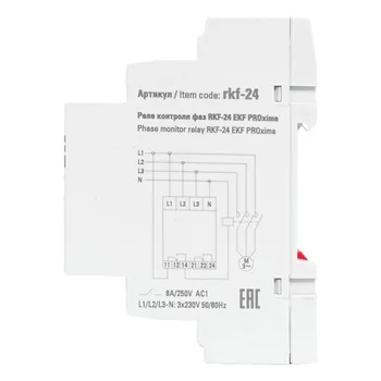 Реле контроля фаз RKF-24 EKF rkf-24 Реле контроля фаз RKF-24 EKF rkf-24