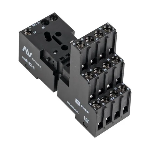 Разъем для реле РМ5 22/4 AVERES EKF rm5-22-4 Разъем для реле РМ5 22/4 AVERES EKF rm5-22-4