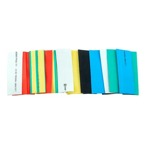 Набор трубок термоусадочных ТУТ нг тонкостен. 20/10 (7 цветов по 3шт 100мм) EKF tut-n-20 Набор трубок термоусадочных ТУТ нг тонкостен. 20/10 (7 цветов по 3шт 100мм) EKF tut-n-20