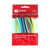 Набор трубок термоусадочных ТУТ нг тонкостен. 4/2 (7 цветов по 3шт 100мм) EKF tut-n-4 Набор трубок термоусадочных ТУТ нг тонкостен. 4/2 (7 цветов по 3шт 100мм) EKF tut-n-4