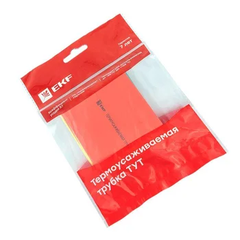 Набор трубок термоусадочных ТУТ нг тонкостен. 50/25 (7 цветов по 3шт 100мм) EKF tut-n-50 Набор трубок термоусадочных ТУТ нг тонкостен. 50/25 (7 цветов по 3шт 100мм) EKF tut-n-50