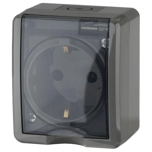 Розетка 1-м ОП Эра Эксперт 11-2401-03 16А IP54 16AX 250В 2P+E сер. Эра Б0020713 Розетка 1-м ОП Эра Эксперт 11-2401-03 16А IP54 16AX 250В 2P+E сер. Эра Б0020713