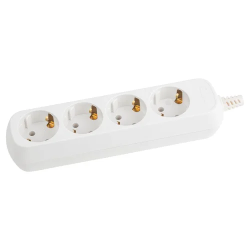 Колодка удлинителя 4-м с заземл. KX-4e Эра Б0028340