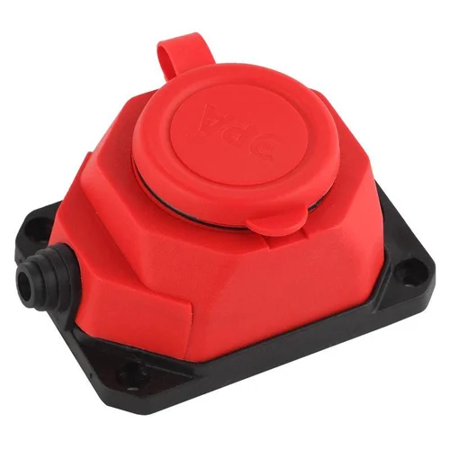 Колодка удлинителя 1-м с заземл. 16А IP44 K-1e-RED-IP44 каучук красн. Эра Б0044550 Колодка удлинителя 1-м с заземл. 16А IP44 K-1e-RED-IP44 каучук красн. Эра Б0044550