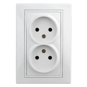 Розетка 2-м СП Plano 1-204-01 16А IP20 250В 2х2P бел. Intro Б0053904 Розетка 2-м СП Plano 1-204-01 16А IP20 250В 2х2P бел. Intro Б0053904
