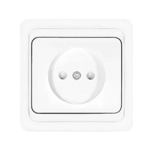 Розетка 1-м СП Валери 16А IP20 без заземл. защ. шторки бел. UNIVersal В0022x Розетка 1-м СП Валери 16А IP20 без заземл. защ. шторки бел. UNIVersal В0022x