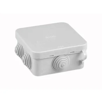 Коробка распределительная ОП 85х85х40мм IP55 HEGEL КР2603 Коробка распределительная ОП 85х85х40мм IP55 HEGEL КР2603