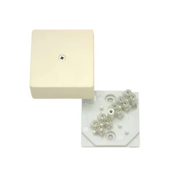 Коробка распределительная ОП 60х60х30мм с клемм. бел. HEGEL КРК2701 Коробка распределительная ОП 60х60х30мм с клемм. бел. HEGEL КРК2701