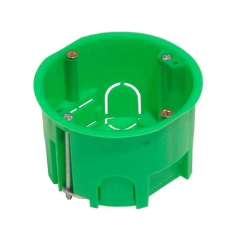 Коробка установочная СП 68х45 для гипсокарт. с метал. лапками HEGEL КУ1202 Коробка установочная СП 68х45 для гипсокарт. с метал. лапками HEGEL КУ1202