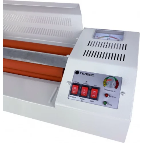 Ламинатор Heleos ЛМ_А4Про серый A4 (60-250мкм) 62см/мин (4вал.) хол.лам. лам.фото реверс