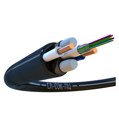 Кабель оптический СЛ-ОЭК-ПЦ-(1Е2-1,5)+2х0,5